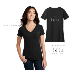Women’s Perfect Blend V-Neck Feta Tee